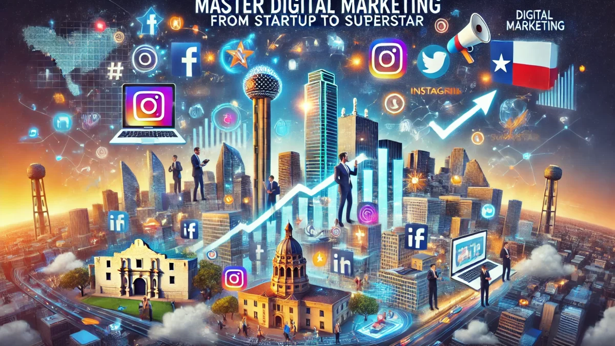 An attractive and vibrant digital marketing for startups and business founders across America. - Texas Startup Insider