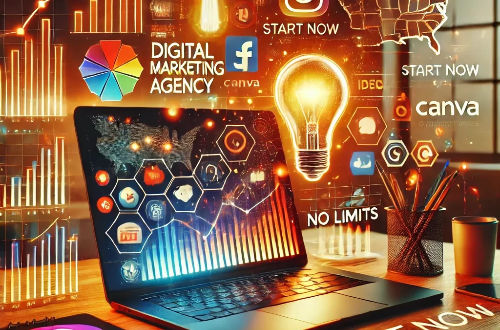 Building a digital marketing agency in the United States with zero investment. www.texasstartupinsider.com