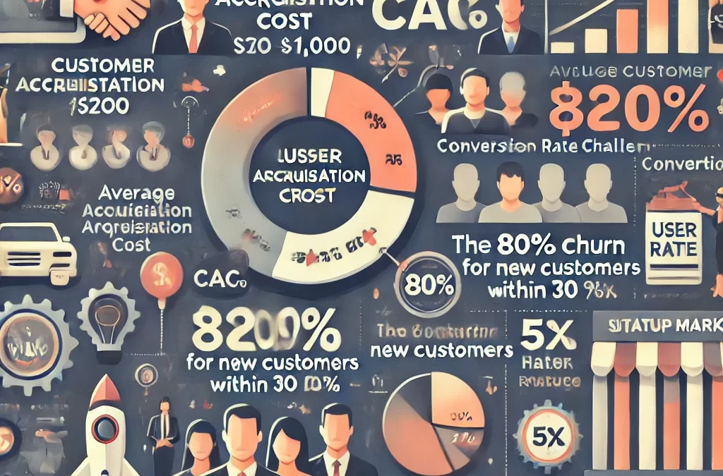 Key facts and figures about user acquisition challenges for early-stage U.S. startups. www.texasstartupinsider.com