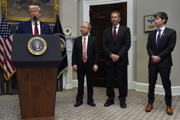 Trump Announces Historic USD 500 Billion AI Infrastructure Initiative in the US